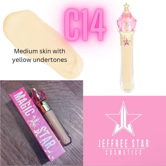 Jeffree Star Magic Star Liquid Concealer C14 NIB - Picture 2 of 16